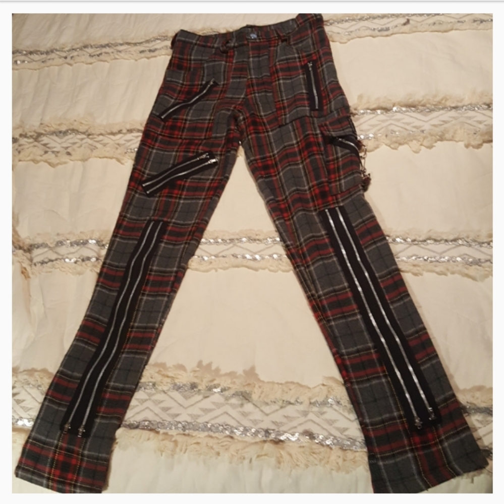 AMAZING VINTAGE PUNK ROCK PANTS! - Picture 8 of 8